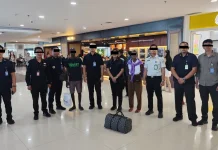 Rudenim Denpasar Kawal Pemindahan Dua Deteni ke Makassar