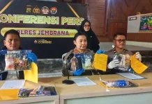 Seratus Gram Lebih Sabu Disita, Polres Jembrana Selamatkan Ribuan Orang