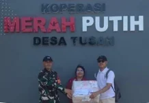 KDKMP Jumpai dan Tusan Terima Printer untuk Kasir
