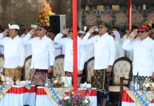 Bupati Sanjaya Hadiri Pengukuhan ABPEDNAS dan ASLINMAS Bali
