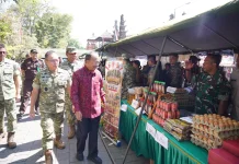 HUT ke-81 TNI, Kodam Udayana Gelar Bazar Murah