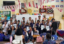 Tingkatkan Minat Baca, BTID Inisiasi Mobil Perpustakaan Keliling di SDN 2 Serangan