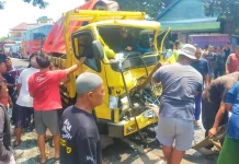 Truk Hantam Tronton di Pekutatan, Tiga Korban Patah Tulang