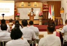 Buka Muskot PMI Denpasar, Arya Wibawa Tekankan Penguatan Pelayanan Kemanusiaan