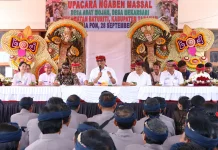 Bupati Sanjaya Apresiasi Semangat Gotong Royong Masyarakat Adat Mojan