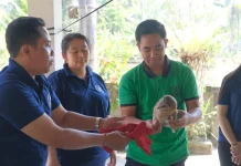 Tim Hibah PKM Undwi Sosialisasi Teknik Budidaya Mina Sari dan RUBUHA