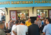 Ngopi Kamtibmas Polresta Denpasar Serap Aspirasi Tokoh Gereja