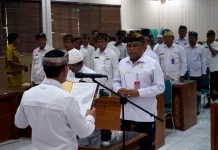 Pelantikan Pejabat Pratama dan Pj Sekda, Tekankan Tanggung Jawab dan Inovasi
