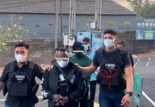Operasi Gabungan Timpora Tabanan Amankan Empat WNA Nigeria