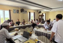 Babinsa Satra Dampingi Penetapan KPPS Pilkel Tahun 2026