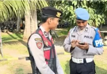 Cegah Judi Online, Propam Nusa Penida Periksa Personel