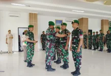 Sebanyak 11 Personel Kodim Klungkung Resmi Sandang Pangkat Baru