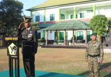 Kodim Gianyar Gelar Upacara HUT ke-81 TNI, Prajurit Diminta Terapkan Nilai PRIMA
