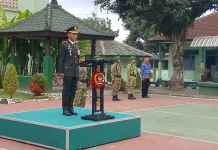 Kodim Klungkung Gelar Upacara HUT ke-81 TNI