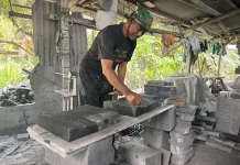 KUR BRI Dukung Usaha Batu Alam Mudiarsa Berkembang