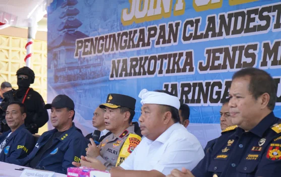 BNN Ungkap Laboratorium Narkotika Tersembunyi di Gianyar