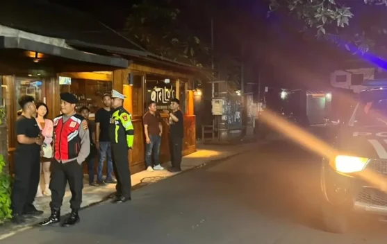 Polsek Kuta Utara Tingkatkan Blue Light Patrol, Pantau Rumah Kosong saat Mudik