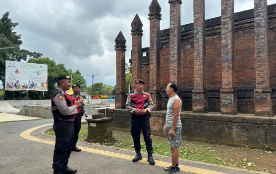 Patroli Samapta Polres Klungkung Pantau Aktivitas Masyarakat