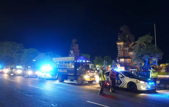 Polres Gianyar Gelar Patroli Skala Besar jelang Nyepi dan Idul Fitri 2026