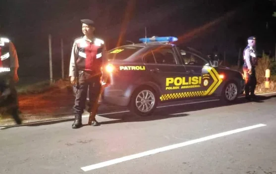 Patroli Subuh Ditingkatkan, Samapta Polsek Abiansemal Awasi ATM dan Jalur Sepi
