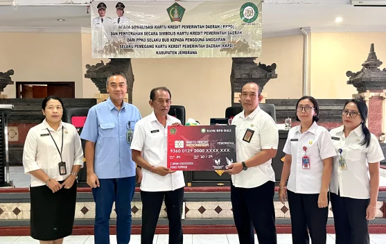 Pemkab Jembrana Akselerasi Penggunaan Kartu Kredit Pemerintah Daerah