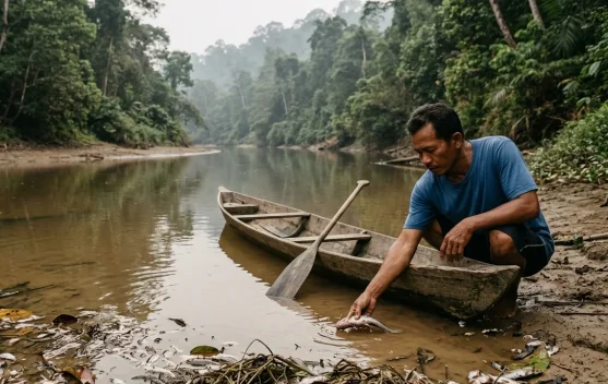 Perubahan Iklim Diam-Diam Mencekik Oksigen Sungai Kita