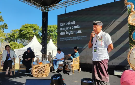 TPS3R Seminyak Jadi Contoh Kolaborasi Penanganan Sampah Pesisir