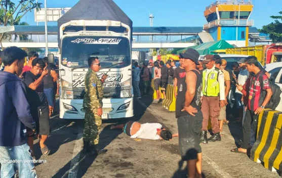 Antrean Panjang, Dua Sopir Baku Hantam di Pelabuhan Gilimanuk