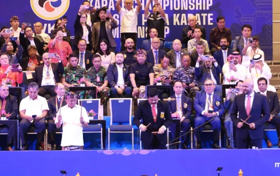 Gubernur Koster Buka Kejuaraan Karate Asia 2026 di Bali