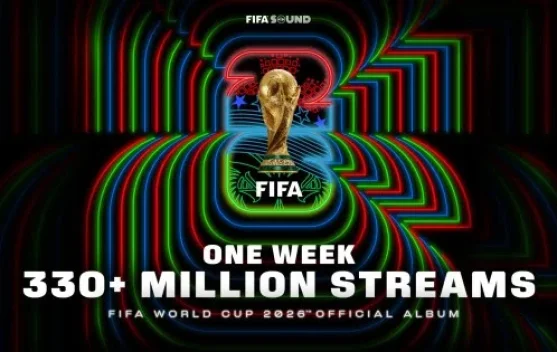 Album Resmi Piala Dunia FIFA 2026 Tembus Ratusan Juta Streaming