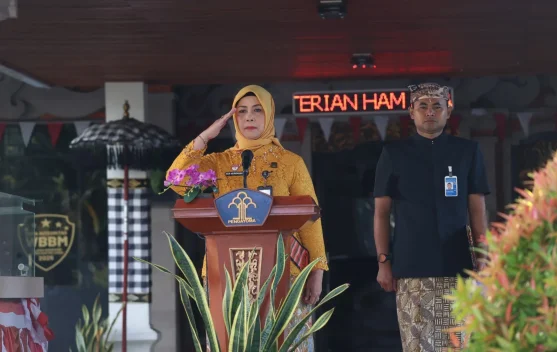 Kanwil Kemenkum Bali Gelar Upacara Harganas ke-33 Tahun 2026