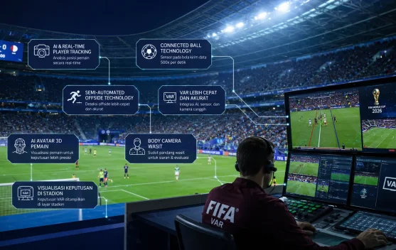Teknologi Piala Dunia 2026 Semakin Modern, Integritas Wasit Tetap Jadi Kunci