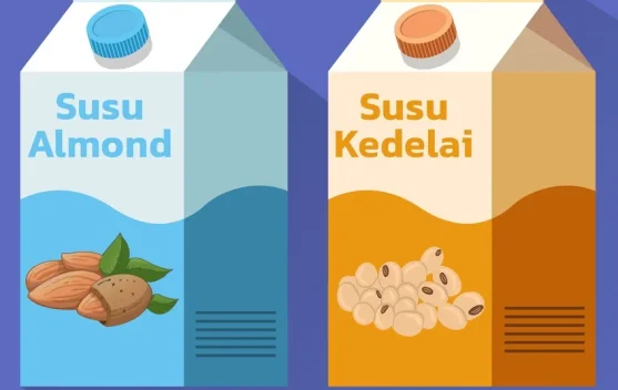 Susu Almond dan Kedelai, Mana Lebih Sehat?