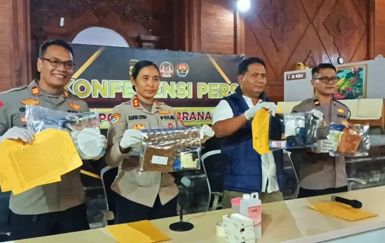 Dipasarkan Melalui Medsos, Polres Jembrana Bongkar Bisnis Tembakau Sintetis