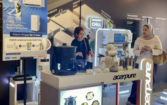 Melihat Lebih Dekat Acerpure Chill Air Conditioner di Discovery Mall Bali