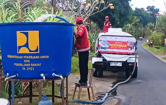 Warga Pendem Jembrana Mulai Kesulitan Air Bersih akibat Kekeringan