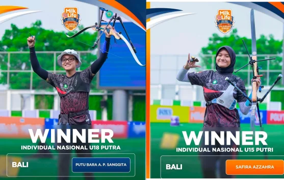 Perpani Bali Kantongi Tiga Emas Kejurnas Junior di Jateng