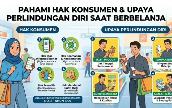 Pahami Hak Konsumen, Upaya Perlindungan Diri saat Berbelanja