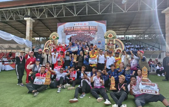 Kejurnas Open Gateball Ditutup, Gubernur Bali Kalungkan Medali Para Juara