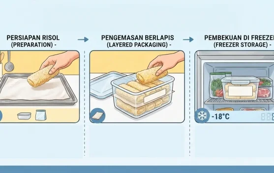 Panduan Praktis Membekukan dan Menyimpan Risoles agar Tahan hingga 3 Bulan