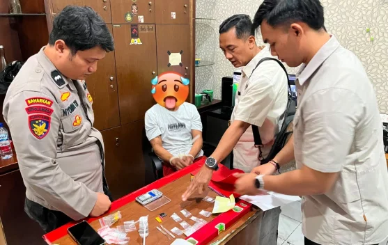 Nekat Edarkan Sabu, MK Diamankan Polairud Polda Bali