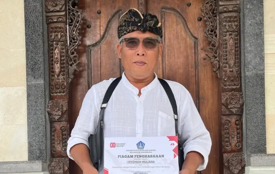Nyoman Muliana Konsisten Mencetak Generasi Barong