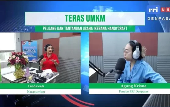 Pemberdayaan Masyarakat Melalui Pelatihan Gratis Ikebana Handicraft