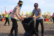 Gilimanuk Dikepung Belasan Ton Sampah Pasca Mudik