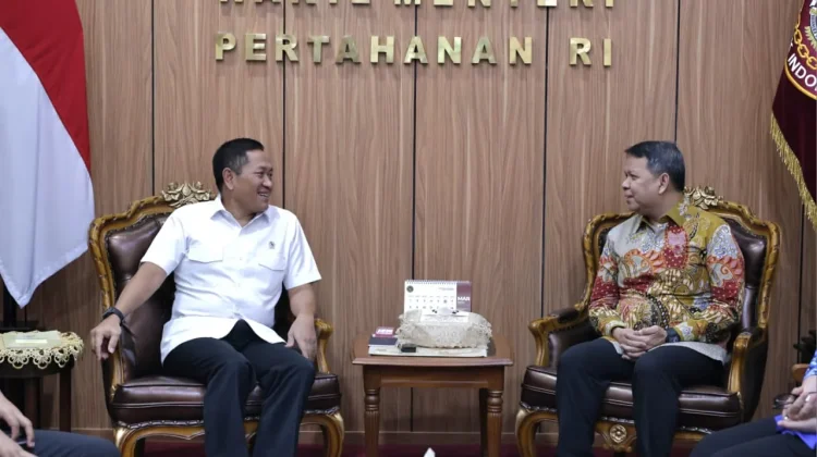 Wamenhan Terima Audiensi B-Universe, Bahas Kolaborasi Informasi Pertahanan