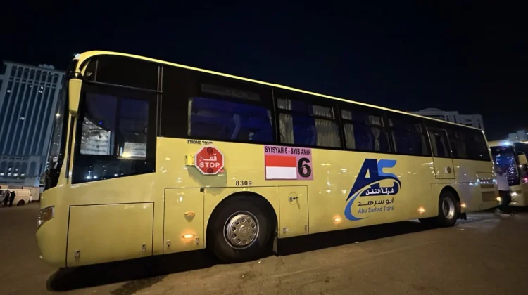 Panitia Haji Arab Saudi Larang Jemaah Beri Uang Tip Kepada Sopir Bus Shalawat