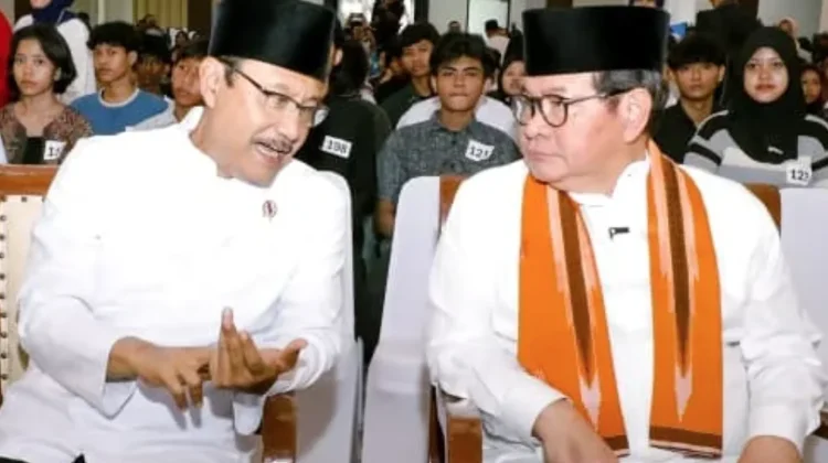 Pramono Anung Meneteskan Air Mata Melihat Siswa Sekolah Rakyat