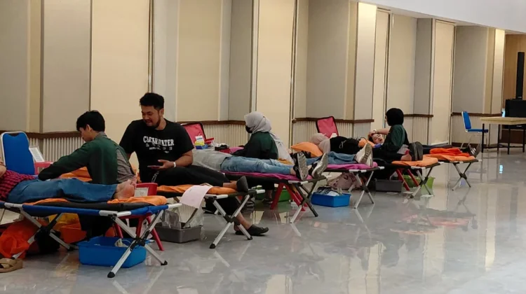 Warga Sambut Antusiasme Aksi Donor Danah di Gereja Kristus Salvator