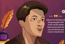 Kemenbud Berencana Pasang Patung Penyair Chairil Anwar di Rusia
