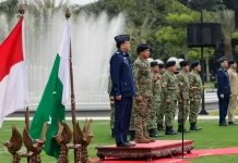 Panglima TNI bersama Menhan Terima 'Courtesy Call' Kasau Pakistan